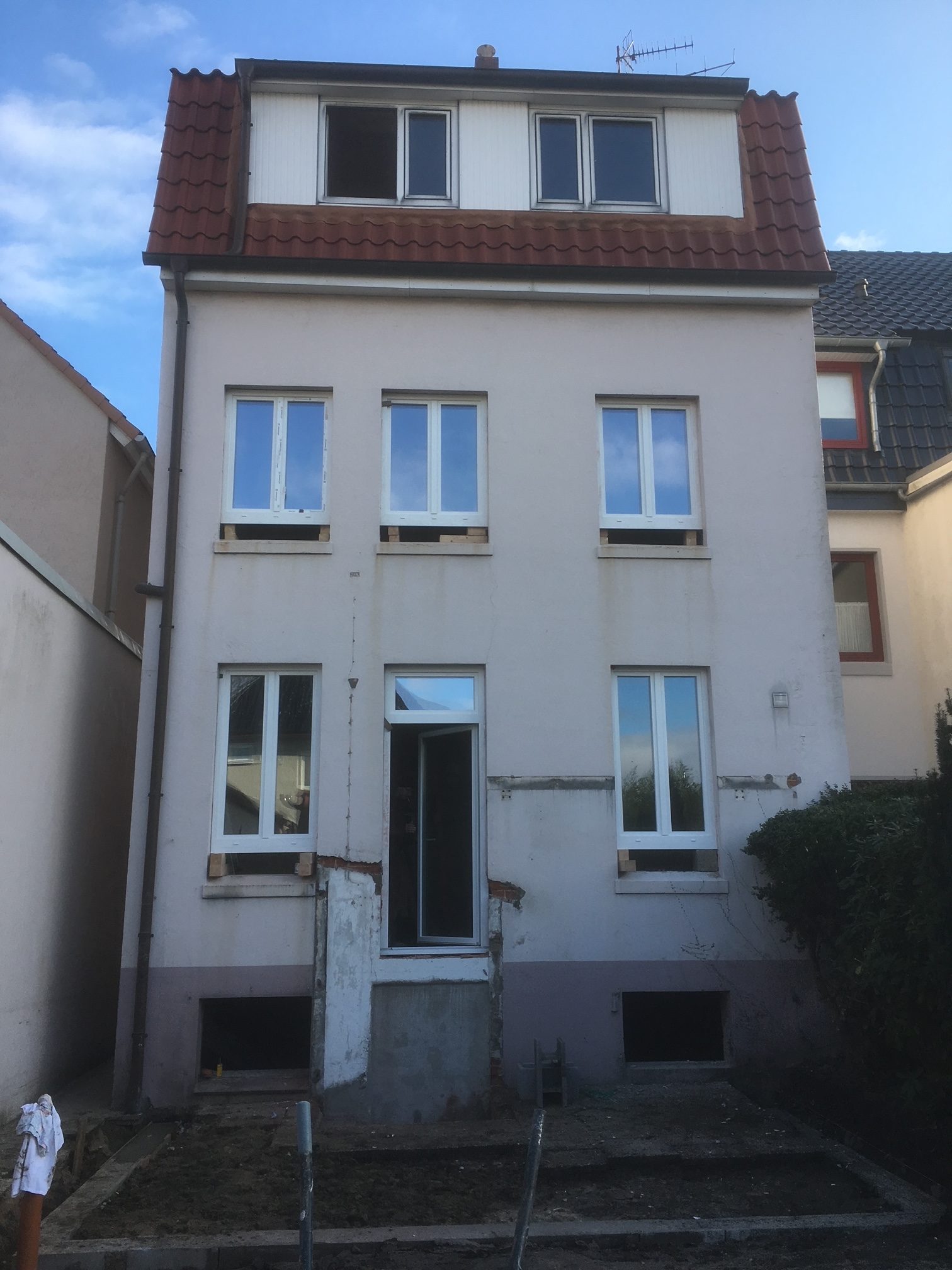 Bernhardstraße vorher