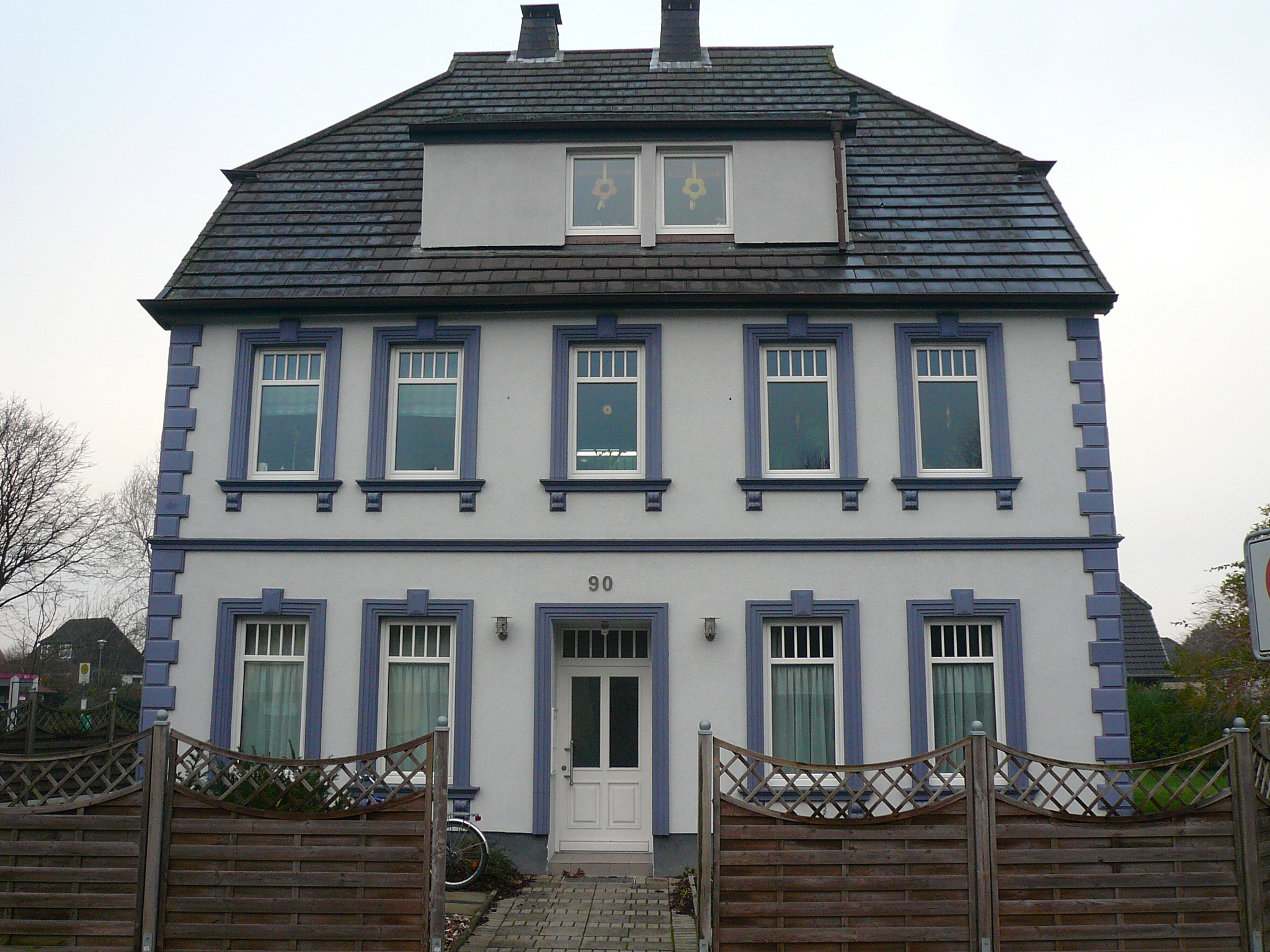 Dorfstraße nachher